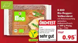 Kaufland K-BIO Bio-Roggen- Vollkornbrot Angebot