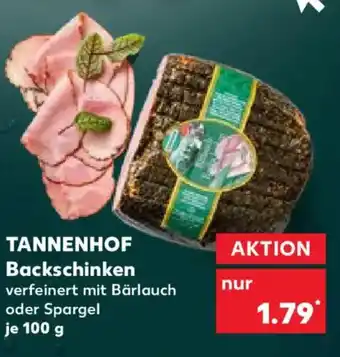 Kaufland TANNENHOF Backschinken Angebot