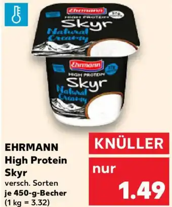 Kaufland EHRMANN High Protein Skyr Angebot