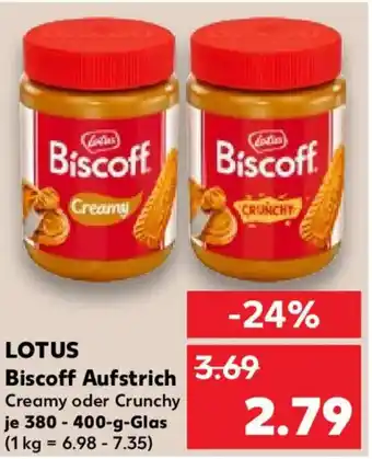 Kaufland LOTUS Biscoff Aufstrich Angebot