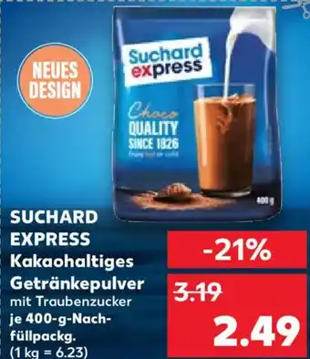 Kaufland SUCHARD EXPRESS Kakaohaltiges Getränkepulver Angebot