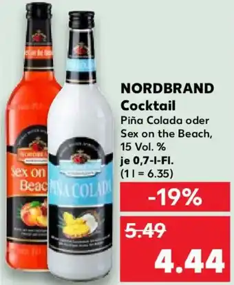 Kaufland NORDBRAND Cocktail Angebot