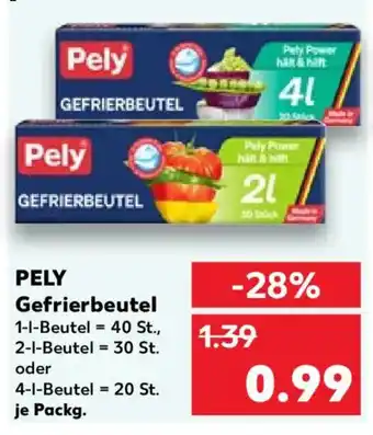 Kaufland PELY Gefrierbeutel Angebot