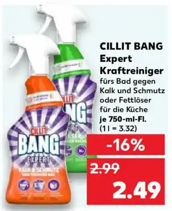 Kaufland CILLIT BANG Expert Kraftreiniger Angebot
