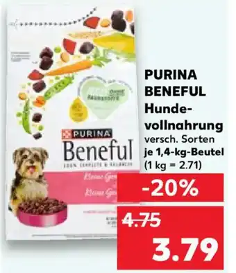 Kaufland PURINA BENEFUL Hunde vollnahrung Angebot