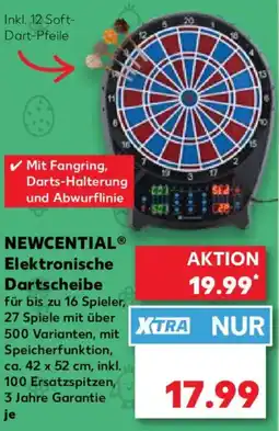 Kaufland NEWCENTIAL Elektronische Dartscheibe Angebot
