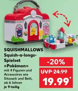 Kaufland SQUISHMALLOWS Squish-a-longs- Spielset Pokémon Angebot
