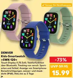 Kaufland DENVER Kids-Smartwatch SWK-120 Angebot