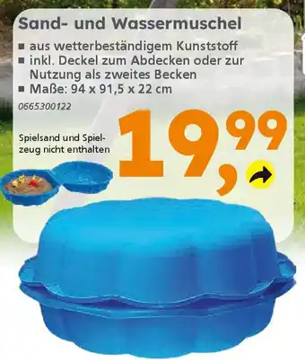 Globus Baumarkt Sand- und Wassermuschel Angebot