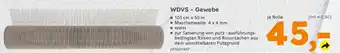 Globus Baumarkt WDVS - Gewebe Angebot