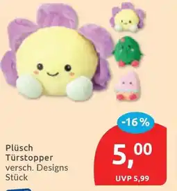 Budni Plüsch Türstopper Angebot