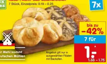 Netto Marken-Discount Netto Backstube Kaiserbrötchen Angebot