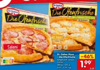 Netto Marken-Discount Dr. Oetker Die Ofenfrische Pizza Angebot