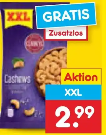 Netto Marken-Discount Clarky's Cashewkerne XXL Angebot