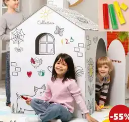 PENNY Collectino Mal- und Spielhaus aus Pappe Angebot