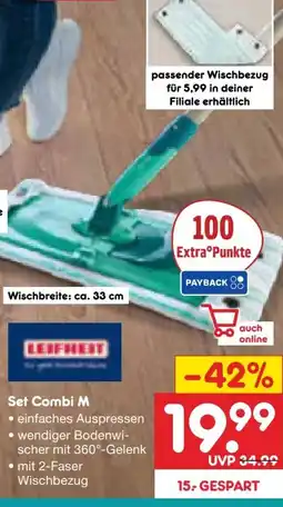 Netto Marken-Discount Leifheit Combi Clean M-Set Angebot