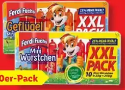 Lidl Ferdi Fuchs Mini-Würstchen XXL Pack Angebot