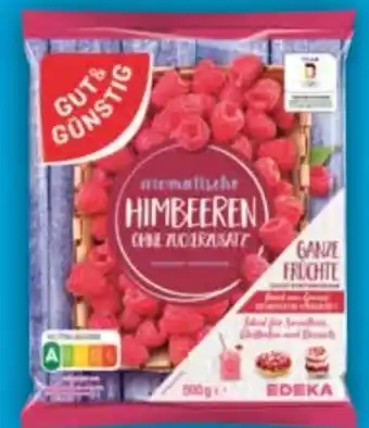 E-Center Gut & Günstig Himbeeren Angebot