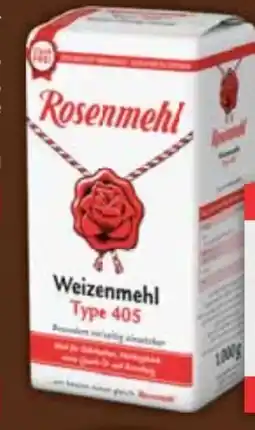 E-Center Rosenmehl Weizenmehl Angebot