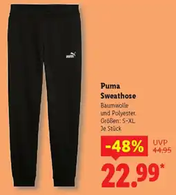 Lidl Puma Sweathose Angebot