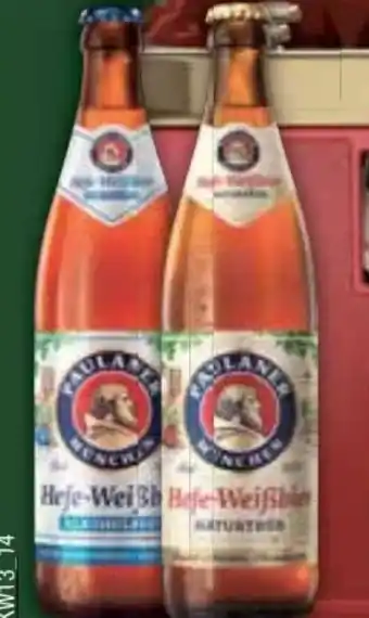 E-Center Paulaner Weißbiere Angebot