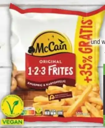 E-Center McCain 1-2-3 Frites Original Vegan Angebot