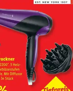 Lidl Remington Ionen-Haartrockner Ionic Dry 2200 Angebot