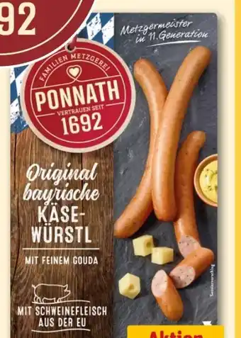REWE Center Ponnath Käsekrainer Angebot