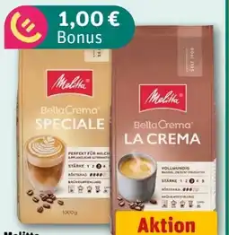 REWE Center Melitta Bella Crema Kaffeebohnen Angebot