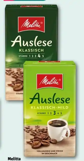 REWE Center Melitta Kaffee Auslese Angebot