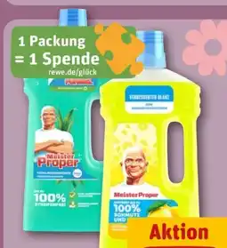 REWE Meister Proper Reiniger Angebot