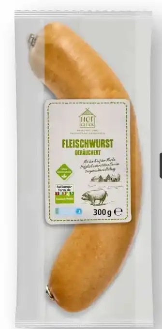 Scheck-in-Center Hofglück Fleischwurst Angebot