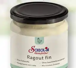 Scheck-in-Center Scheck-in Manufaktur Ragout fin Angebot