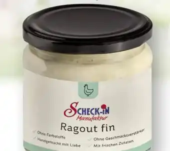 Scheck-in-Center Scheck-in Manufaktur Ragout fin Angebot