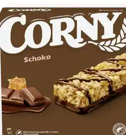 Scheck-in-Center Schwartau Corny Riegel Angebot