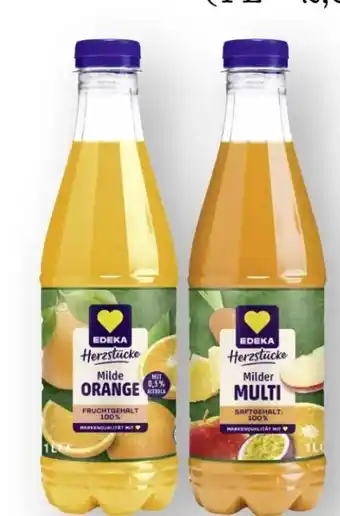 Scheck-in-Center Edeka Herzstücke Fruchtsäfte Angebot