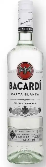 Scheck-in-Center Bacardi Carta Blanca Angebot