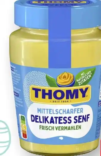Edeka Thomy Mittelscharfer Delikatess Senf Angebot