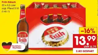 Netto Marken-Discount Früh Kölsch Angebot
