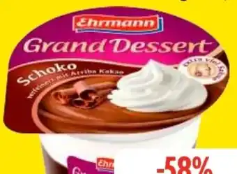 Edeka Frischemarkt Ehrmann Grand Dessert Angebot