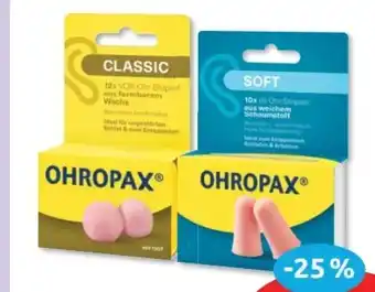 Budni Ohropax Ohrstöpsel Angebot