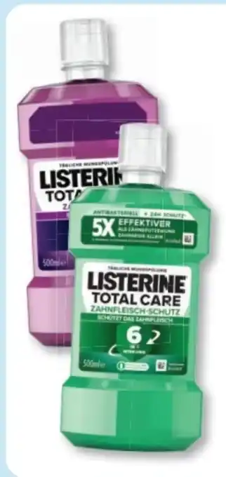 Budni Listerine Total Care Mundspülung Angebot