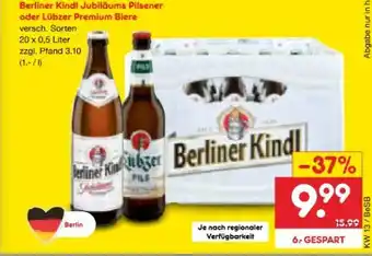 Netto Marken-Discount Berliner Kindl Jubiläums Pilsener Angebot