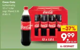 Netto Marken-Discount Coca-Cola Cola Angebot