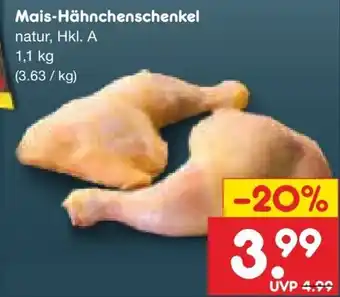 Netto Marken-Discount Maishähnchenschenkel Angebot
