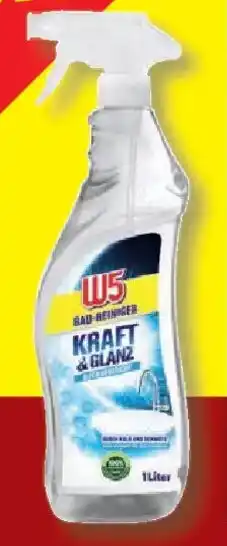Lidl W5 Bad-Reiniger Kraft & Glanz Angebot