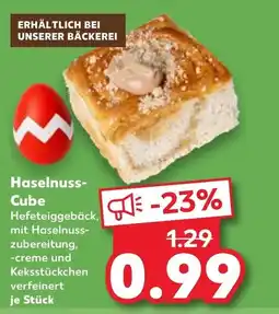 Kaufland Haselnuss- Cube Angebot