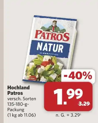 Combi Hochland patros Angebot