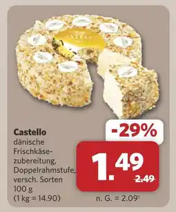Combi Castello dänische frischkäsezubereitung, doppelrahmstufe Angebot
