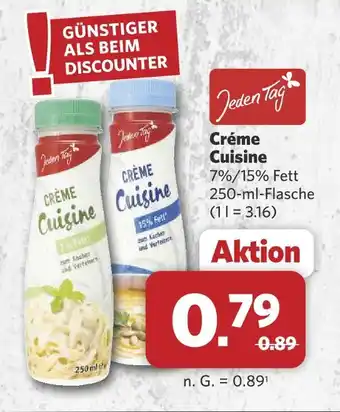 Combi Jeden tag crème cuisine Angebot